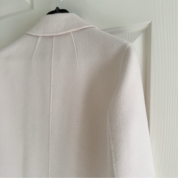 Theory Open Front Coat in Double-Face Wool-Cashmere - Picture 6 of 10